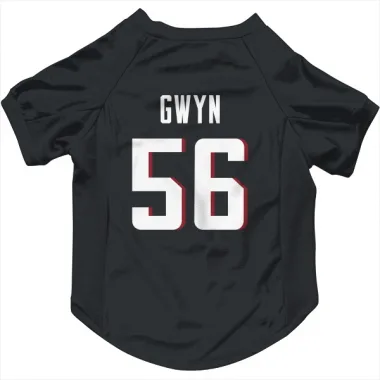 Black Atlanta Falcons Jovaughn Gwyn   Dog & Cat Pet Jersey