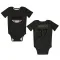 Black Atlanta Falcons Ryan Sanborn   Service Newborn & Infant Bodysuit