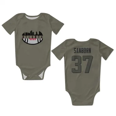 Olive Atlanta Falcons Ryan Sanborn   Newborn & Infant Bodysuit