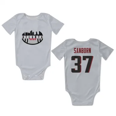 White Atlanta Falcons Ryan Sanborn   Newborn & Infant Bodysuit